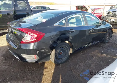 2019 Honda Civic Lx из США, поврежденный, VIN 19XFC2F67KE045374